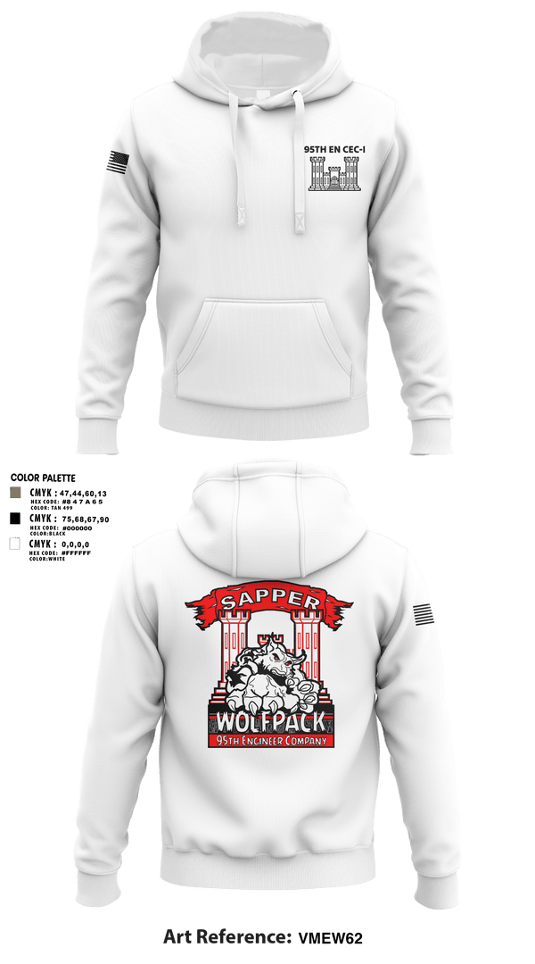 Hoodie, 95TH EN, Army, Teamtime, Team time, sublimation, custom sports apparel, team uniforms, spirit wear, spiritwear, sports uniforms, custom shirts, team store, custom team store, fundraiser sports, apparel fundraiser