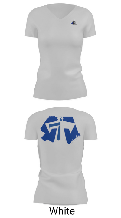 Heide Trask Senior High School Wrestling 50936219 Women's Short Sleeve V-neck Shirt - 19