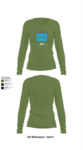 Pro 4 38264354 Women's Long Sleeve V-neck Shirt - 19