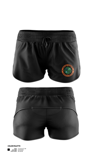 Womens Shorts, Unicoi County Search and Rescue, , Teamtime, Team time, sublimation, custom sports apparel, team uniforms, spirit wear, spiritwear, sports uniforms, custom shirts, team store, custom team store, fundraiser sports, apparel fundraiser