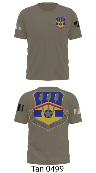 123d Contingency Response Group 43251587 Old School Cotton Feel Shirt - 40