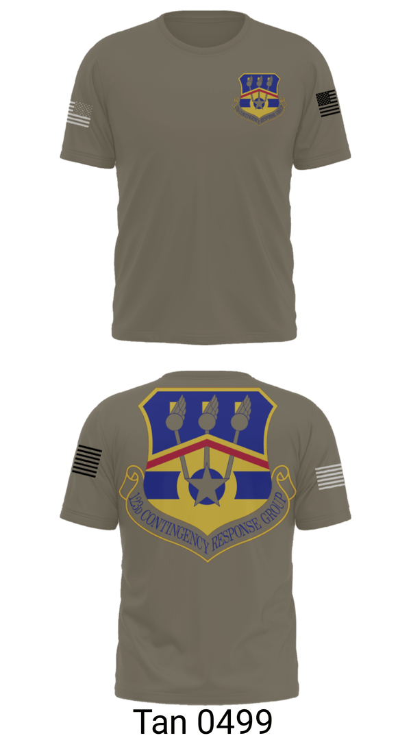 Old School Cotton Feel Shirt, 123d Contingency Response Group, Air Force, Teamtime, Team time, sublimation, custom sports apparel, team uniforms, spirit wear, spiritwear, sports uniforms, custom shirts, team store, custom team store, fundraiser sports, apparel fundraiser