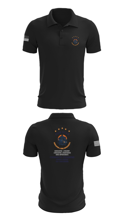 5 Star 18393940 Short Sleeve Performance Polo - 28