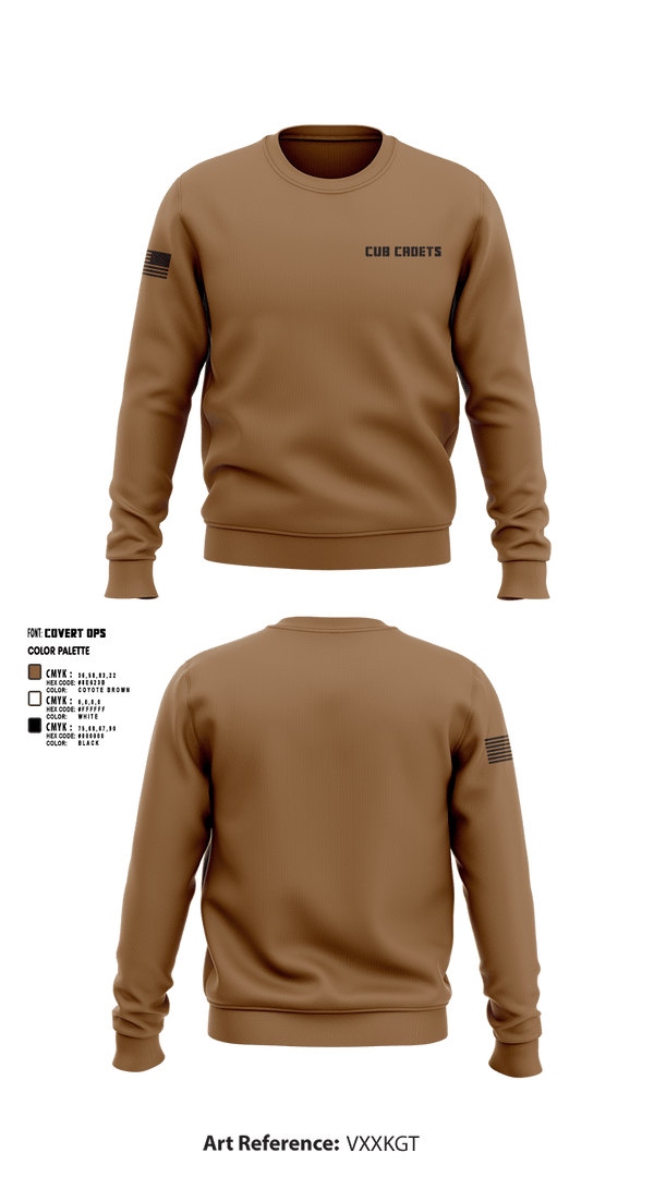 Crew Neck Sweatshirt, Cub Cadets, , Teamtime, Team time, sublimation, custom sports apparel, team uniforms, spirit wear, spiritwear, sports uniforms, custom shirts, team store, custom team store, fundraiser sports, apparel fundraiser