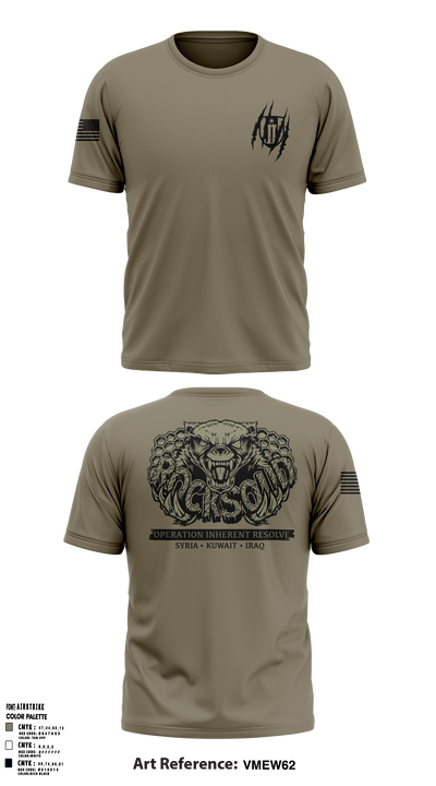 304th EN CO Short Sleeve Performance Shirt - 2