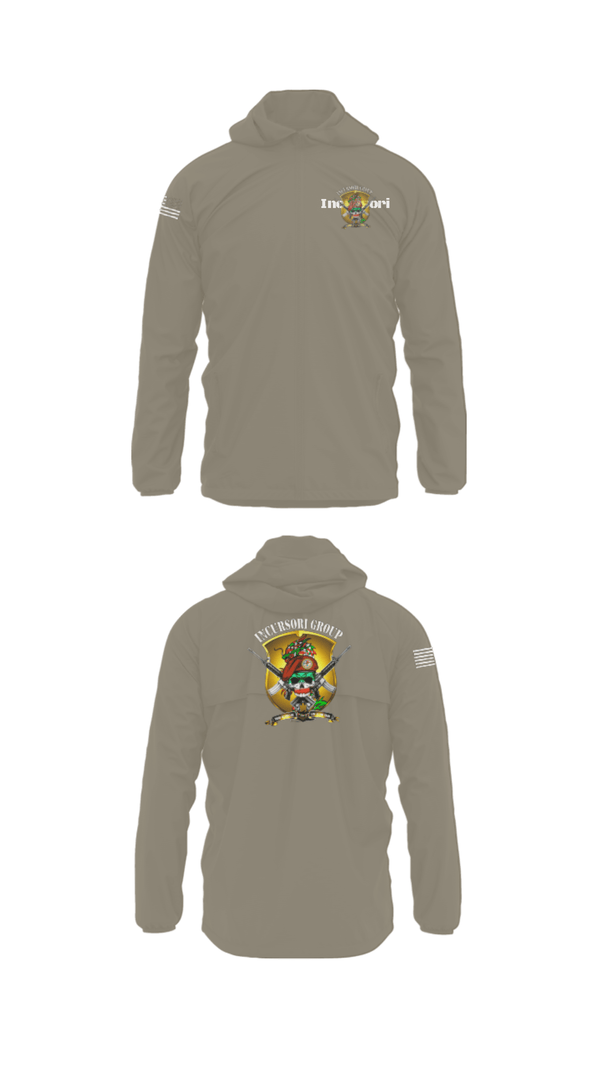 Windbreaker, Incursori, , Teamtime, Team time, sublimation, custom sports apparel, team uniforms, spirit wear, spiritwear, sports uniforms, custom shirts, team store, custom team store, fundraiser sports, apparel fundraiser