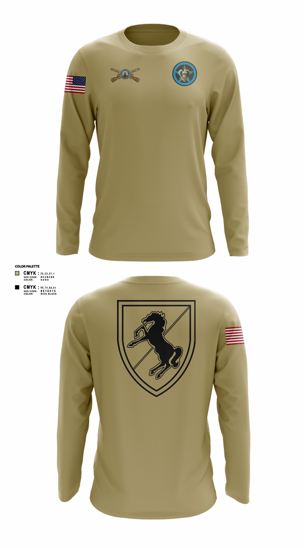 Long Sleeve Performance Shirt, Bandit Troop, Army, Teamtime, Team time, sublimation, custom sports apparel, team uniforms, spirit wear, spiritwear, sports uniforms, custom shirts, team store, custom team store, fundraiser sports, apparel fundraiser