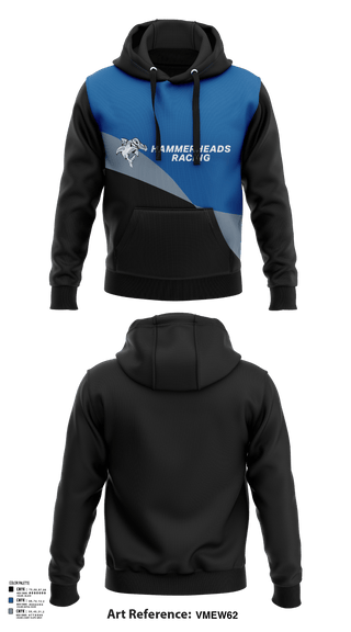 Hoodie, Hammerheads Racing, Spirit Store, Teamtime, Team time, sublimation, custom sports apparel, team uniforms, spirit wear, spiritwear, sports uniforms, custom shirts, team store, custom team store, fundraiser sports, apparel fundraiser