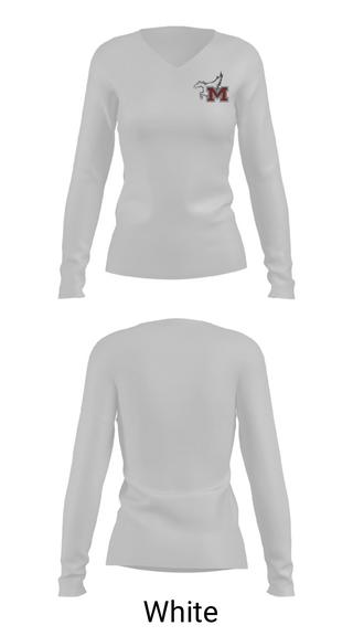 Women's Long Sleeve Vneck Shirt, Maryvale flyer, Men's Soccer, Teamtime, Team time, sublimation, custom sports apparel, team uniforms, spirit wear, spiritwear, sports uniforms, custom shirts, team store, custom team store, fundraiser sports, apparel fundraiser