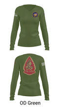 Naval Special Warfare Development Group 34195921 Women's Long Sleeve V-neck Shirt - 31