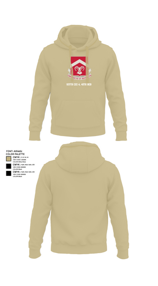Hoodie, 937th CEC-A, 40th BEB, Army, Teamtime, Team time, sublimation, custom sports apparel, team uniforms, spirit wear, spiritwear, sports uniforms, custom shirts, team store, custom team store, fundraiser sports, apparel fundraiser
