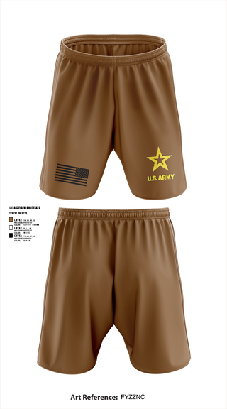 Athletic Shorts With Pockets, Wilmington Army Recruiting Station, Army, Teamtime, Team time, sublimation, custom sports apparel, team uniforms, spirit wear, spiritwear, sports uniforms, custom shirts, team store, custom team store, fundraiser sports, apparel fundraiser