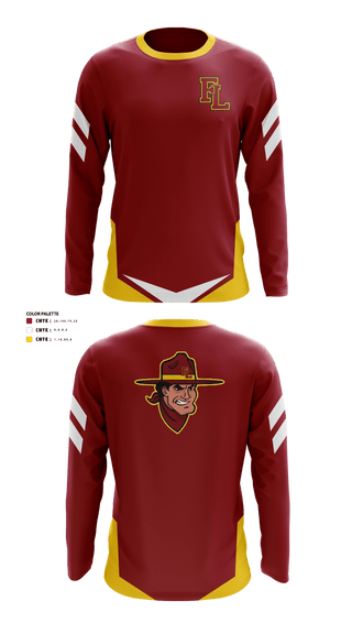 Long Sleeve Performance Shirt, Forest Lake Area High School Golf, Golf, Teamtime, Team time, sublimation, custom sports apparel, team uniforms, spirit wear, spiritwear, sports uniforms, custom shirts, team store, custom team store, fundraiser sports, apparel fundraiser