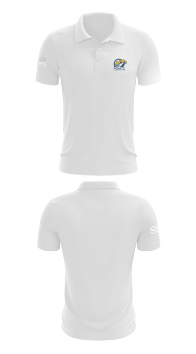 David H Ponitz Career Technology Center Volleyball 45290378 Short Sleeve Performance Polo - 9