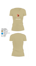 D FST 8-1 CAV 24153334 Women's Short Sleeve V-neck Shirt - 84