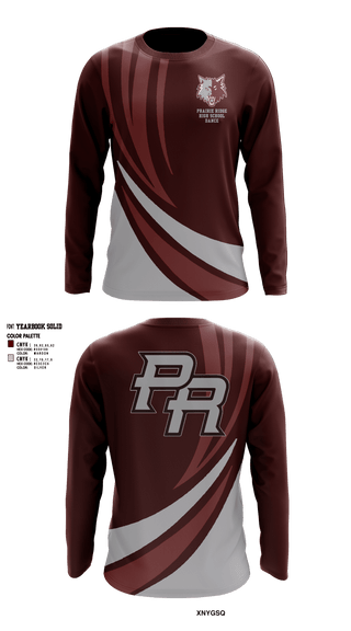 Long Sleeve Performance Shirt, Prairie Ridge High School Dance, Spirit Store, Teamtime, Team time, sublimation, custom sports apparel, team uniforms, spirit wear, spiritwear, sports uniforms, custom shirts, team store, custom team store, fundraiser sports, apparel fundraiser