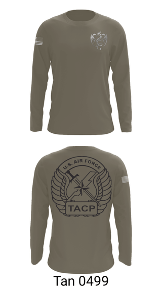 Long Sleeve Performance Shirt, 18th Air Support Operations Group, Air Force, Teamtime, Team time, sublimation, custom sports apparel, team uniforms, spirit wear, spiritwear, sports uniforms, custom shirts, team store, custom team store, fundraiser sports, apparel fundraiser