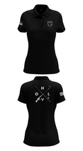 Hold The Line 93107237 Women's Short Sleeve Performance Polo  - 36