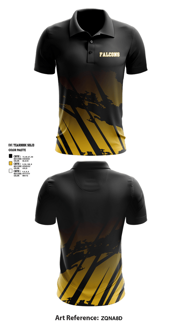 Short Sleeve Performance Polo, Falcons, Women's Basketball, Teamtime, Team time, sublimation, custom sports apparel, team uniforms, spirit wear, spiritwear, sports uniforms, custom shirts, team store, custom team store, fundraiser sports, apparel fundraiser