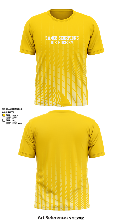 SA408 Scorpions 22302129 Short Sleeve Performance Shirt - 1