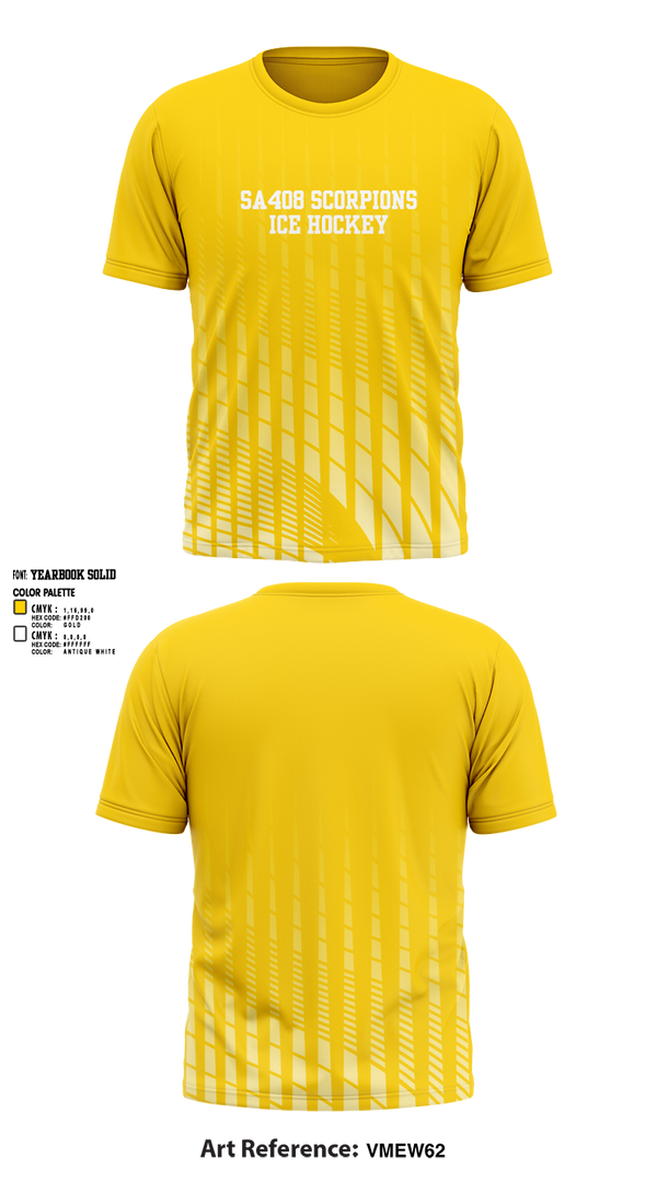 Short Sleeve Performance Shirt, SA408 Scorpions, Ice Hockey, Teamtime, Team time, sublimation, custom sports apparel, team uniforms, spirit wear, spiritwear, sports uniforms, custom shirts, team store, custom team store, fundraiser sports, apparel fundraiser