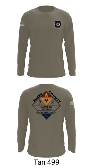 Long Sleeve Performance Shirt, Miami County Hazmat, , Teamtime, Team time, sublimation, custom sports apparel, team uniforms, spirit wear, spiritwear, sports uniforms, custom shirts, team store, custom team store, fundraiser sports, apparel fundraiser