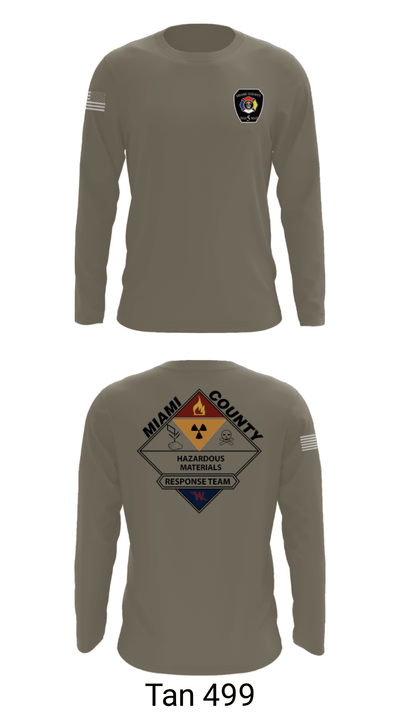 Miami County Hazmat 19346759 Long Sleeve Performance Shirt - 15