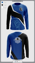 Lyons Middle School Basketball 91103504 Long Sleeve Performance Shirt - 1
