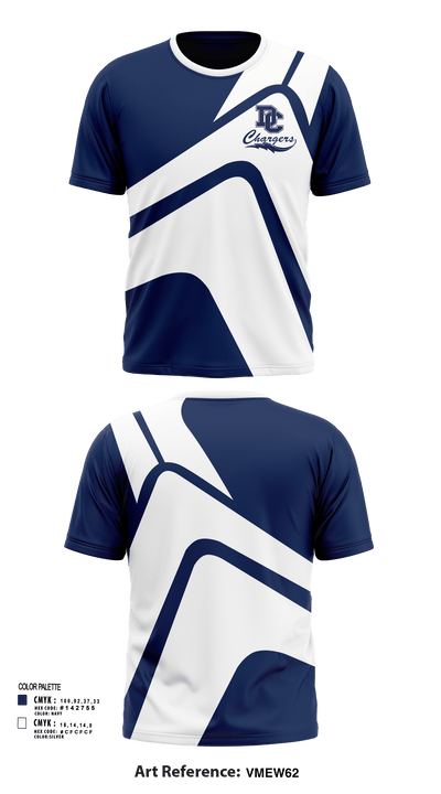 Dassel-Cokato Middle School 77089651 Short Sleeve Performance Shirt - 122