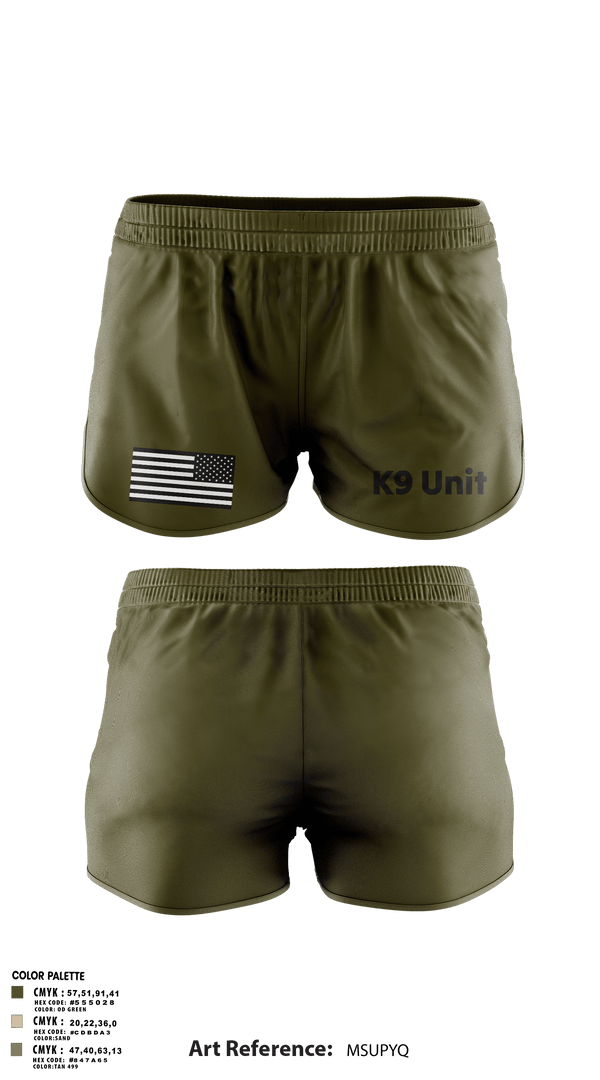 Ranger Panties, K9 Unit, , Teamtime, Team time, sublimation, custom sports apparel, team uniforms, spirit wear, spiritwear, sports uniforms, custom shirts, team store, custom team store, fundraiser sports, apparel fundraiser