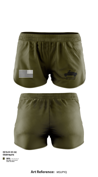 2d battalion, 6th marines 87916095 Ranger Panties - 251