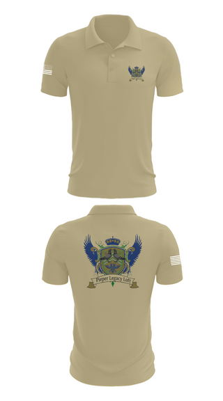 Short Sleeve Performance Polo, Pieper Legacy Loft, , Teamtime, Team time, sublimation, custom sports apparel, team uniforms, spirit wear, spiritwear, sports uniforms, custom shirts, team store, custom team store, fundraiser sports, apparel fundraiser