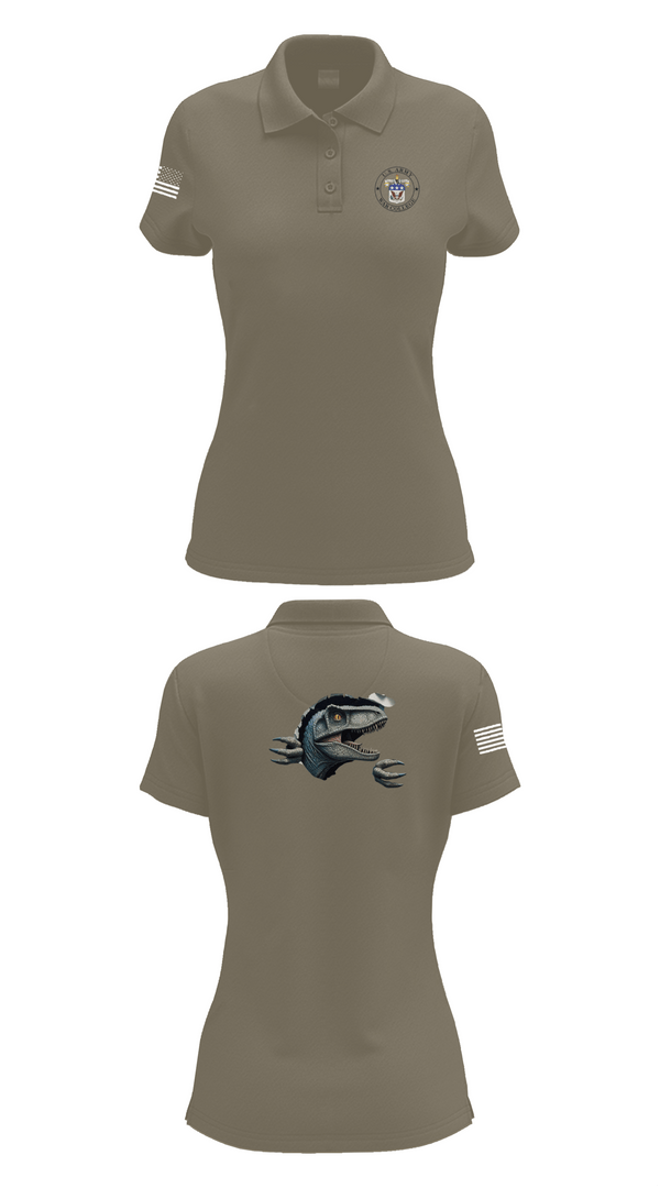 Womens Short Sleeve Performance Polo, Seminar 3, Army, Teamtime, Team time, sublimation, custom sports apparel, team uniforms, spirit wear, spiritwear, sports uniforms, custom shirts, team store, custom team store, fundraiser sports, apparel fundraiser