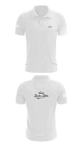 Short Sleeve Performance Polo, Barber Bloke, , Teamtime, Team time, sublimation, custom sports apparel, team uniforms, spirit wear, spiritwear, sports uniforms, custom shirts, team store, custom team store, fundraiser sports, apparel fundraiser