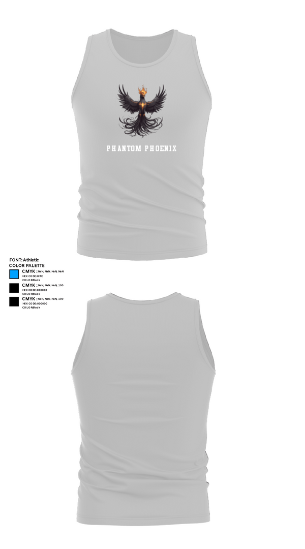 Tank Top, Phantom Phoenix, , Teamtime, Team time, sublimation, custom sports apparel, team uniforms, spirit wear, spiritwear, sports uniforms, custom shirts, team store, custom team store, fundraiser sports, apparel fundraiser