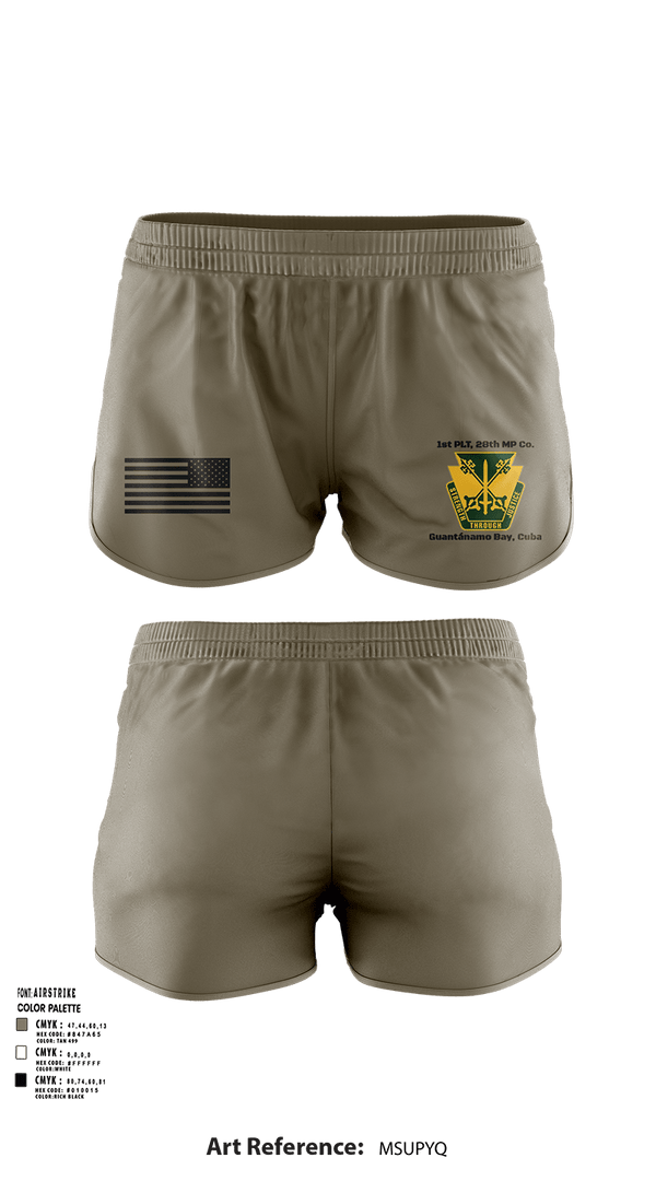 Ranger Panties, 28th MP Company, National Guard, Teamtime, Team time, sublimation, custom sports apparel, team uniforms, spirit wear, spiritwear, sports uniforms, custom shirts, team store, custom team store, fundraiser sports, apparel fundraiser