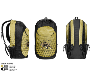 Gear Bag, Valley Springs Middle School, Spirit Store, Teamtime, Team time, sublimation, custom sports apparel, team uniforms, spirit wear, spiritwear, sports uniforms, custom shirts, team store, custom team store, fundraiser sports, apparel fundraiser