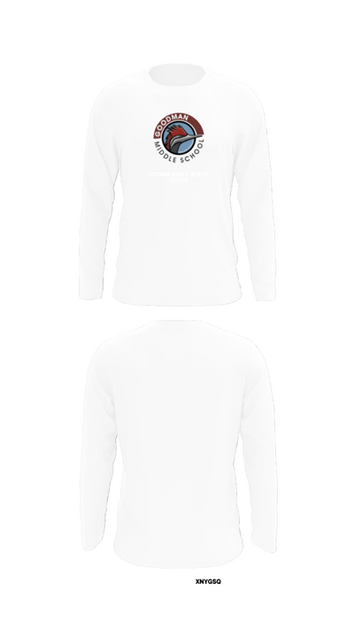 Goodman Middle School Soccer 21571091 Long Sleeve Performance Shirt - 8