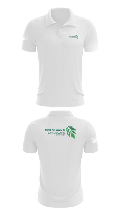 Moils Lawn and landscape 2540388 Short Sleeve Performance Polo - 9