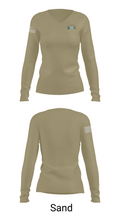 250th Military Intelligence Battalion 60521308 Women's Long Sleeve V-neck Shirt - 92