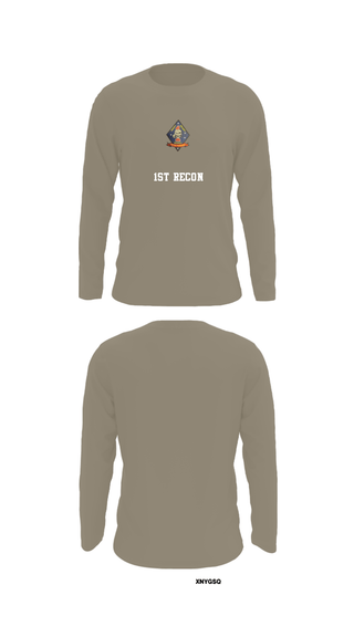 Long Sleeve Performance Shirt, 1st Recon, Marines, Teamtime, Team time, sublimation, custom sports apparel, team uniforms, spirit wear, spiritwear, sports uniforms, custom shirts, team store, custom team store, fundraiser sports, apparel fundraiser