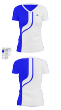 Central High School Baseball 17312070 Women's Short Sleeve V-neck Shirt - 32