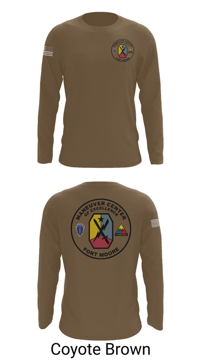 Fort moore 23614259 Long Sleeve Performance Shirt 6