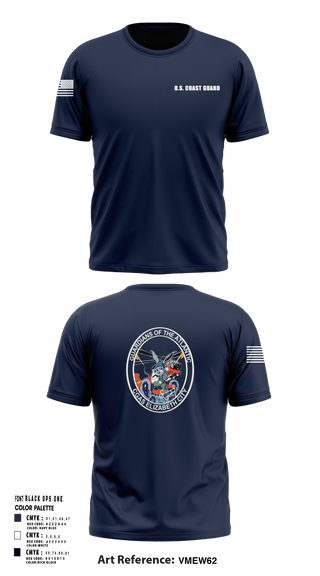 Short Sleeve Performance Shirt, Air Station Elizabeth City, , Teamtime, Team time, sublimation, custom sports apparel, team uniforms, spirit wear, spiritwear, sports uniforms, custom shirts, team store, custom team store, fundraiser sports, apparel fundraiser