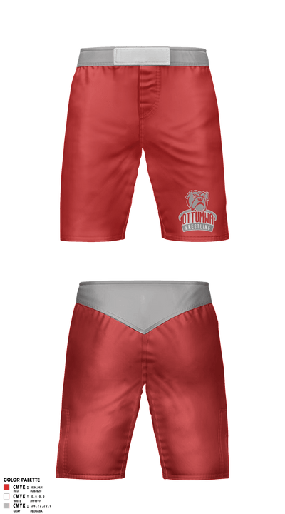 Ottumwa bulldogs 56232716 Fight Shorts - 1
