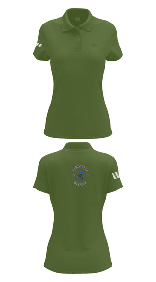 Womens Short Sleeve Performance Polo, BLACKOUT LE-MC, , Teamtime, Team time, sublimation, custom sports apparel, team uniforms, spirit wear, spiritwear, sports uniforms, custom shirts, team store, custom team store, fundraiser sports, apparel fundraiser
