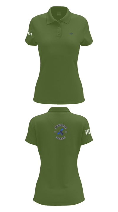 BLACKOUT LE-MC 82961790 Women's Short Sleeve Performance Polo  - 52