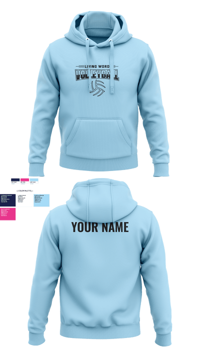 Living Word Academy Volleyball 38101646 Hoodie - 7