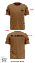 Detachment 1 27221981 Short Sleeve Performance Shirt - 23
