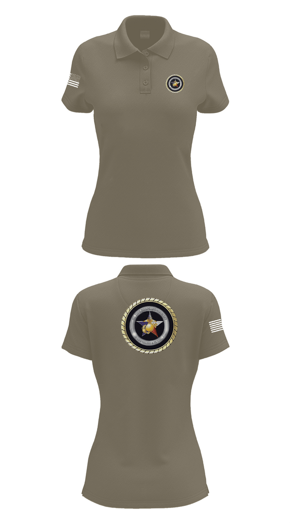 Womens Short Sleeve Performance Polo, Goodfellow AFB, Marines, Teamtime, Team time, sublimation, custom sports apparel, team uniforms, spirit wear, spiritwear, sports uniforms, custom shirts, team store, custom team store, fundraiser sports, apparel fundraiser